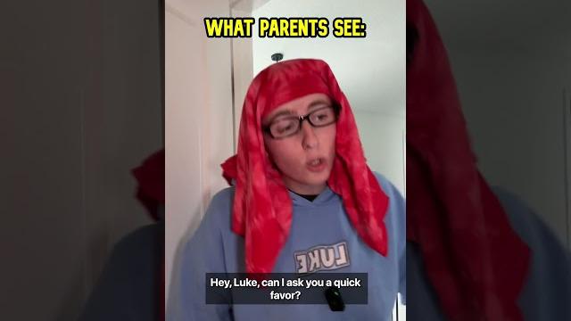 What parents see vs what kids see (part 5) #shorts What parents see vs what kids see (part 5) #shorts