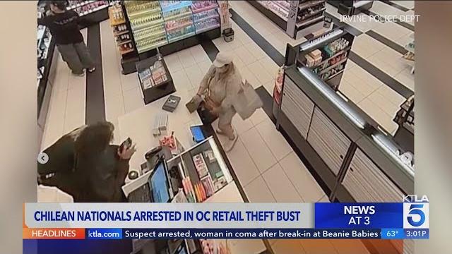 2 chilean nationals arrested for irvine retail theft 2 chilean nationals arrested for irvine retail theft