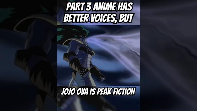 Jojo ova is better then the anime Jojo ova is better then the anime