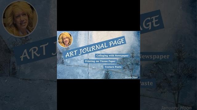 Art journal page | newspaper collage, tissue paper, texture paste #short #shorts #art #artjournal Art journal page | newspaper collage, tissue paper, texture paste #short #shorts #art #artjournal
