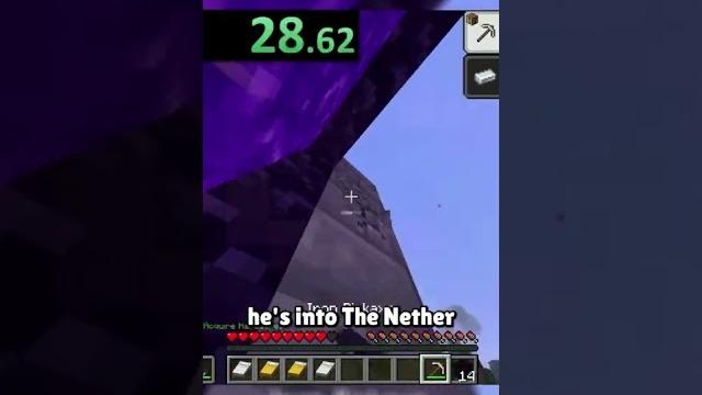 The (former) fastest minecraft speedrun The (former) fastest minecraft speedrun