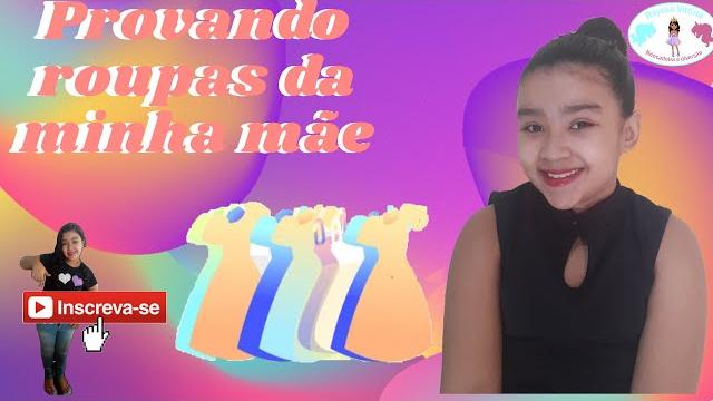 Provando roupas da minha mãe Provando roupas da minha mãe