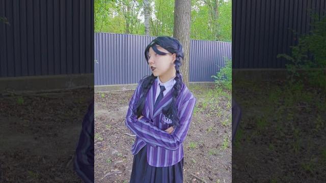 Serbian lady vs wednesday addams! #wednesday #serbianlady #memes Serbian lady vs wednesday addams! #wednesday #serbianlady #memes