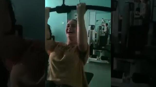 No bra gym fitness️#short No bra gym fitness️#short