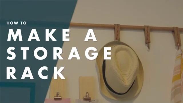 How to make a wall hook rack - bunnings warehouse How to make a wall hook rack - bunnings warehouse