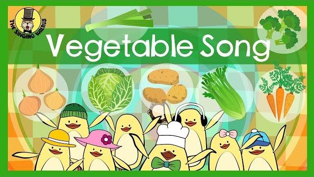 Vegetable song | songs for kids | the singing walrus Vegetable song | songs for kids | the singing walrus