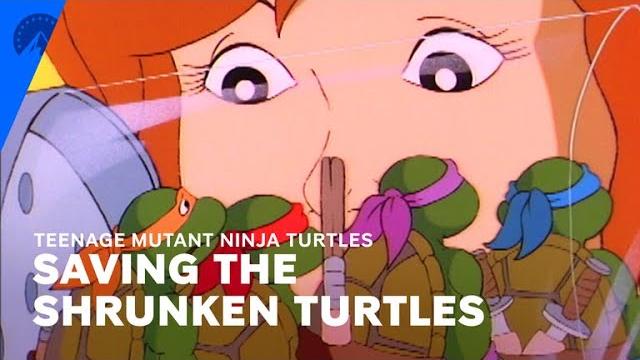 Teenage mutant ninja turtles (1987) | saving the shrunken turtles (s2, e2) | paramount+ Teenage mutant ninja turtles (1987) | saving the shrunken turtles (s2, e2) | paramount+