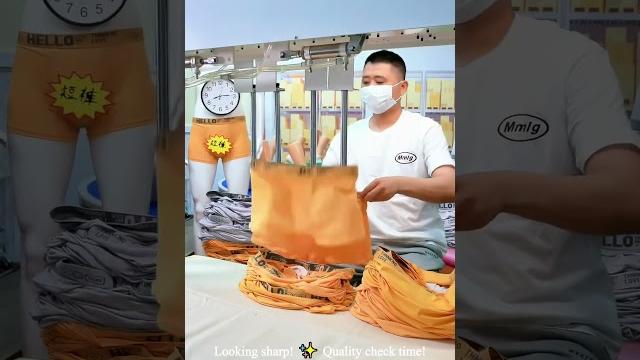 This underwear stretching thingy is wild factory life is different! #underwear #factorylife #funny This underwear stretching thingy is wild factory life is different! #underwear #factorylife #funny