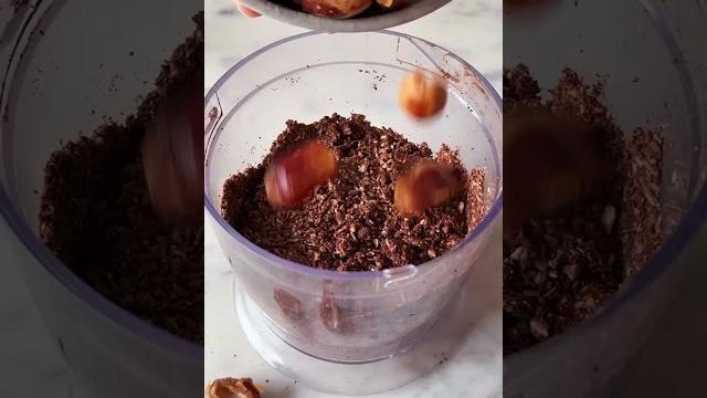 *super easy* nutty date bars at home #shorts *super easy* nutty date bars at home #shorts