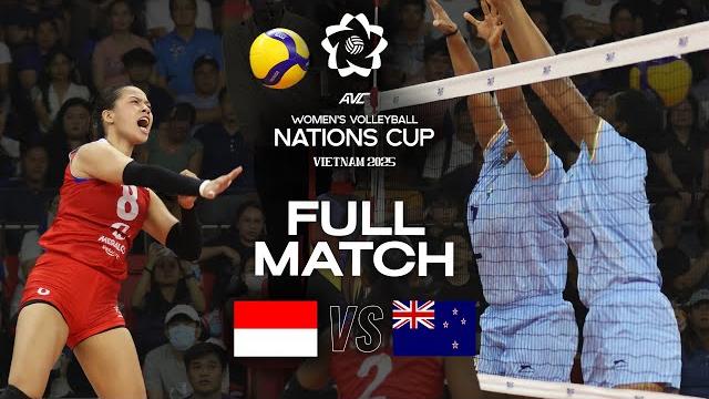 Indonesia vs. new zealand - pool play | avc women's nations cup Indonesia vs. new zealand - pool play | avc women's nations cup