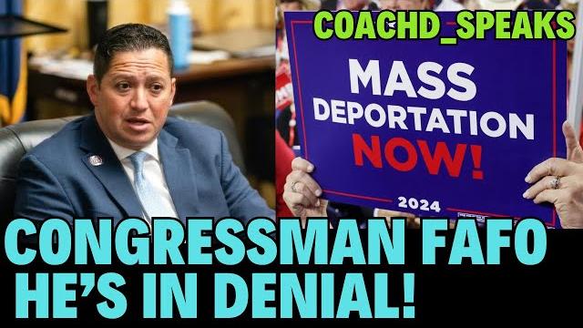 Hispanic congressman sold out his community! Hispanic congressman sold out his community!