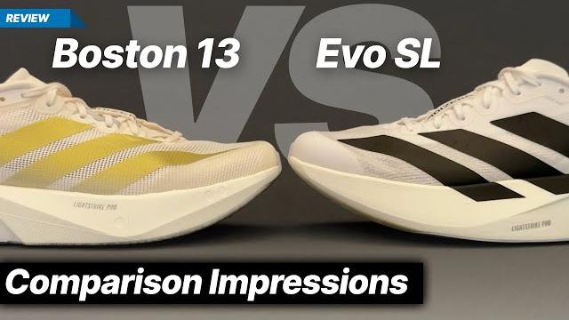 Adidas boston 13 vs adidas evo sl Adidas boston 13 vs adidas evo sl