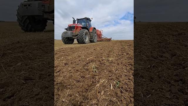 Посів сої. сівалка horsch Посів сої. сівалка horsch