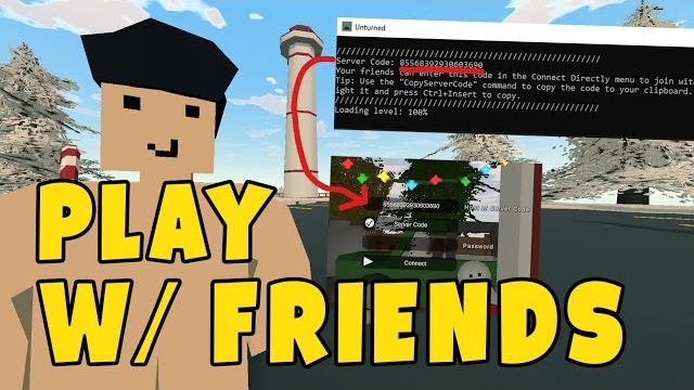 How to play unturned with friends 2025 How to play unturned with friends 2025