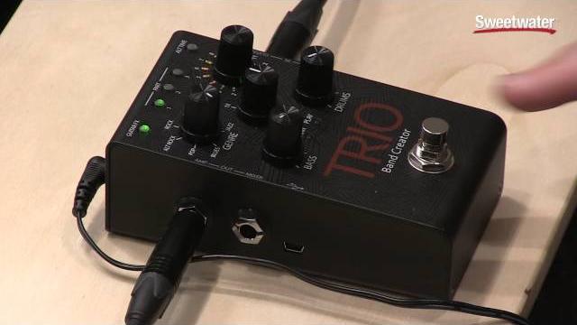 Digitech trio band creator pedal demo Digitech trio band creator pedal demo