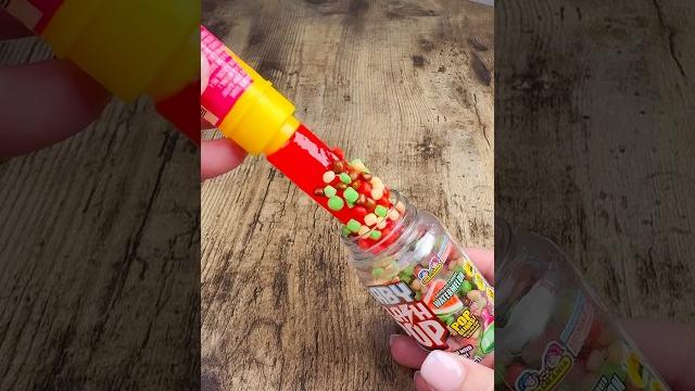 Push pop candy dip baby flash pop #asmr #candy Push pop candy dip baby flash pop #asmr #candy
