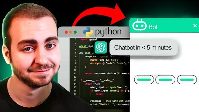 Create a python gpt chatbot - in under 4 minutes Create a python gpt chatbot - in under 4 minutes