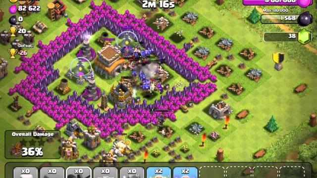Clash of clans i love to crack this kind of base Clash of clans i love to crack this kind of base