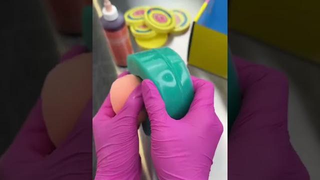 I added an extra slime to her order! I added an extra slime to her order!