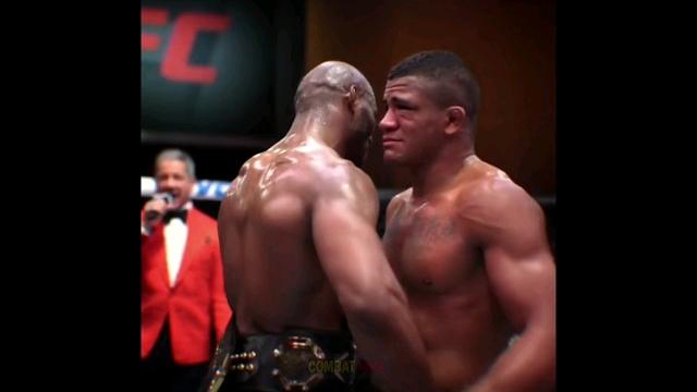 Kamaru usman respect gilbert burns #shorts Kamaru usman respect gilbert burns #shorts