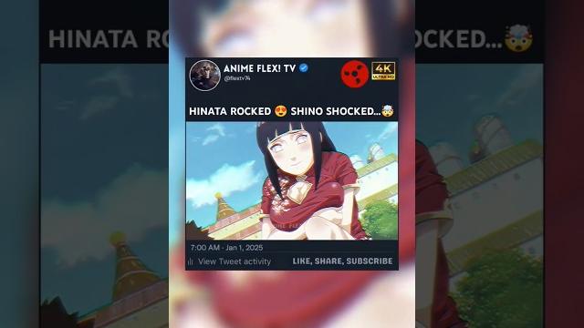 Hinata rocked shino shocked... Hinata rocked shino shocked...