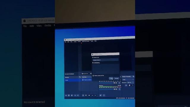 Obs studio black screen problem solved Obs studio black screen problem solved
