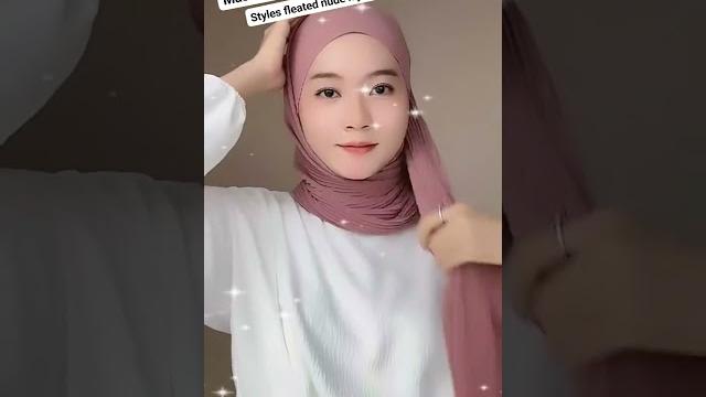 Nude colour hijab tutorial Nude colour hijab tutorial