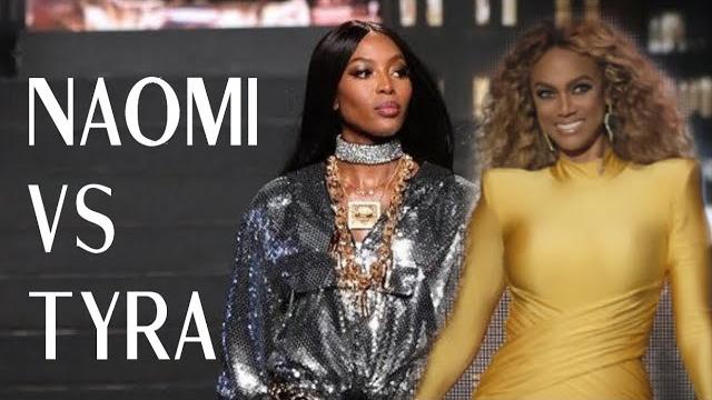 Naomi campbell vs tyra banks - runway walk 2021 Naomi campbell vs tyra banks - runway walk 2021