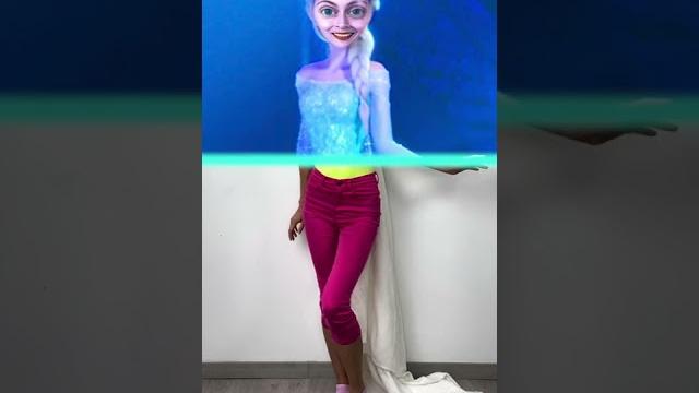 Elsa frozen let it go cool challenge #shorts by anna kova Elsa frozen let it go cool challenge #shorts by anna kova
