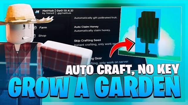 New grow a garden script *no key* - candy blossom, auto craft, sugar apple, auto event & more! New grow a garden script *no key* - candy blossom, auto craft, sugar apple, auto event & more!