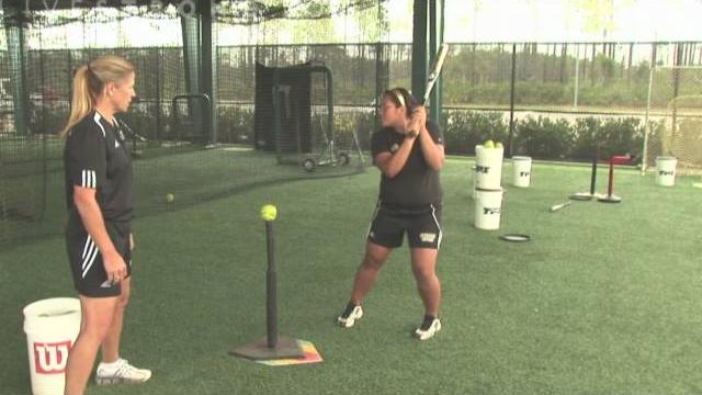How to hit a softball How to hit a softball