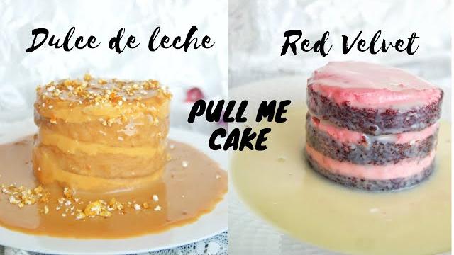 Trending pull me up cake || red velvet pull me up cake || dulce de leche pull me up cake || Trending pull me up cake || red velvet pull me up cake || dulce de leche pull me up cake ||