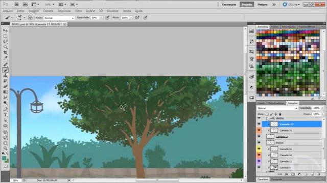 Background painting tutorial Background painting tutorial
