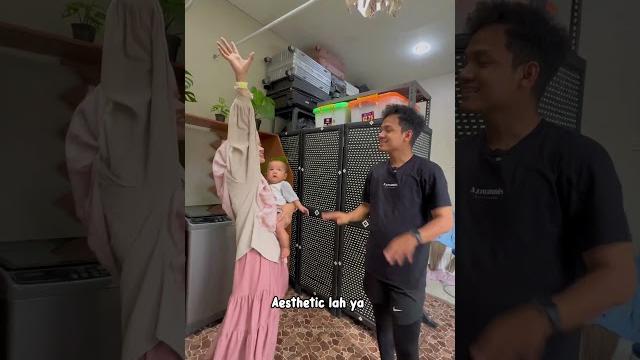 Mother annisa's reaction seeing the laundry room results Mother annisa's reaction seeing the laundry room results