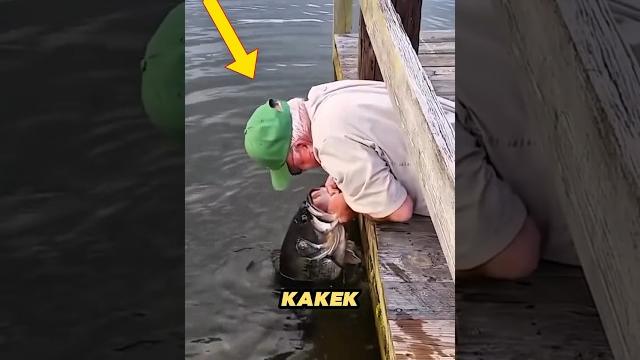 Kakek tua ini membuktikan dia seorang legenda pemancing Kakek tua ini membuktikan dia seorang legenda pemancing