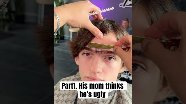 Part1. his mom thinks he’s ugly #barber Part1. his mom thinks he’s ugly #barber