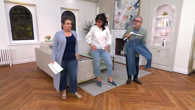 Nydj relaxed piper crop jean on qvc Nydj relaxed piper crop jean on qvc