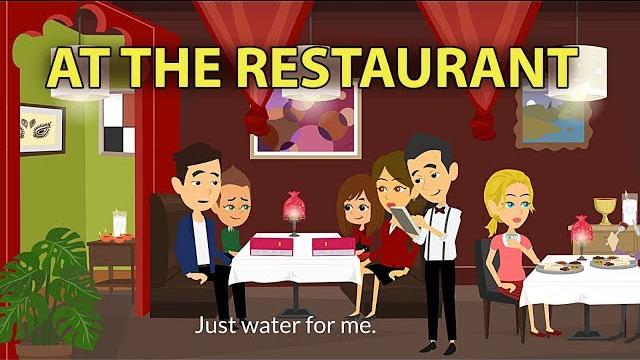 At the restaurant conversation At the restaurant conversation