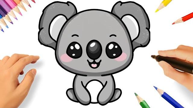 How to draw a cute koala kawaii How to draw a cute koala kawaii