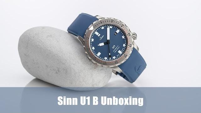 Unboxing the sinn u1 b watch Unboxing the sinn u1 b watch