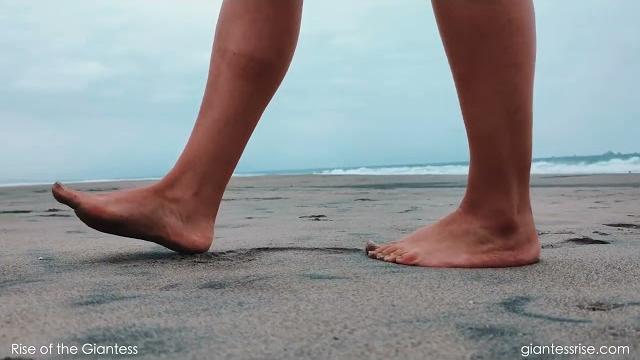 Giantess canela beach rampage movie Giantess canela beach rampage movie