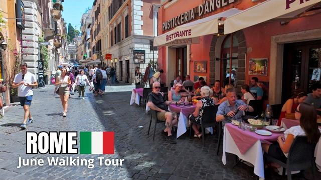 Rome, italy walking tour in june | pantheon rose petal rain Rome, italy walking tour in june | pantheon rose petal rain