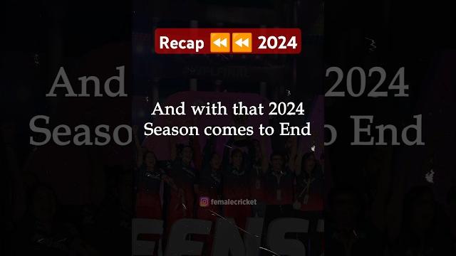 Top female cricket moments of 2024 #ytshorts Top female cricket moments of 2024 #ytshorts