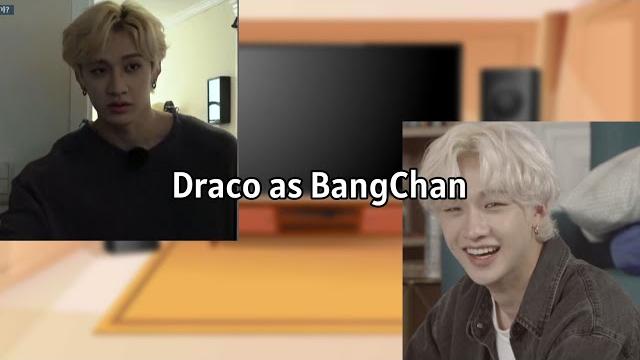 Characters harry potter react to draco as bangchan Characters harry potter react to draco as bangchan