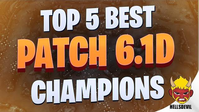 Wild rift | top 5 best champion of patch 6.1d Wild rift | top 5 best champion of patch 6.1d