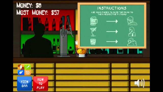 Bar slingers - ios game Bar slingers - ios game