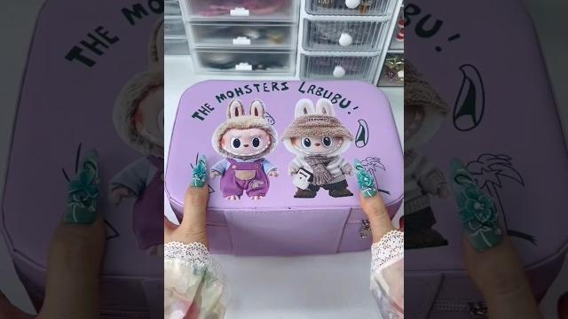 Packing cute labubu box for lisa #labubu #shorts #asmr #packingorders #smallbusiness #fyp #nails Packing cute labubu box for lisa #labubu #shorts #asmr #packingorders #smallbusiness #fyp #nails