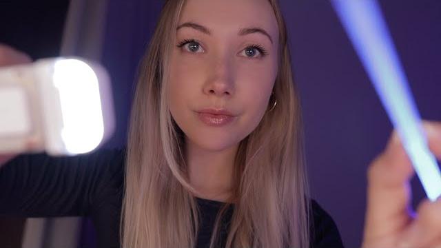 Asmr facial & brain reset while you sleep | adjustments, light examining, button pressing Asmr facial & brain reset while you sleep | adjustments, light examining, button pressing