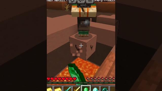Villager prank #minecraft #shorts Villager prank #minecraft #shorts
