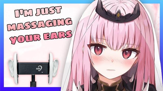 Calli lick your ears and gets embarrassed Calli lick your ears and gets embarrassed